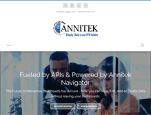 Tablet Screenshot of annitek.com